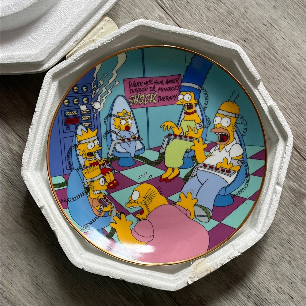 Simpsons Wall Decor Plate